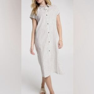 NWOT Calia Extended Sleeve Button Down Swim Coverup